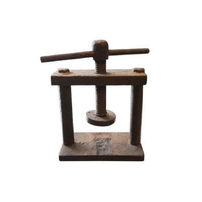 Prensa de hierro colado