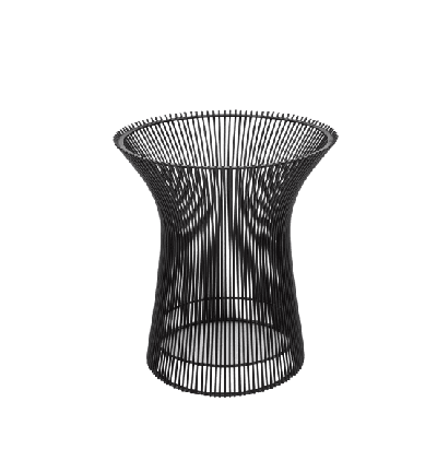Mesa de centro platner con cristal