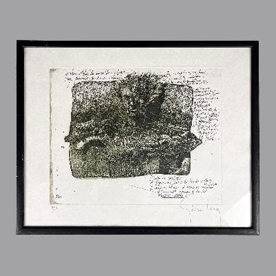 Felipe Ehrenberg. Ataduras. Aguafuerte