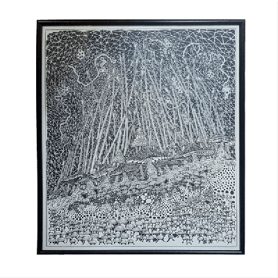 Anónimo. Hongos. Serigrafía