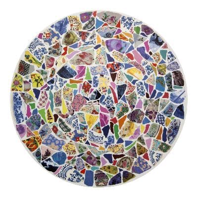 Plato de presentación Picassiette. Diseño de Christian Lacroix