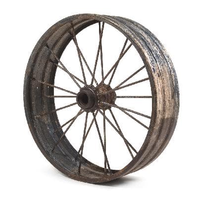 Rin de tractor en hierro