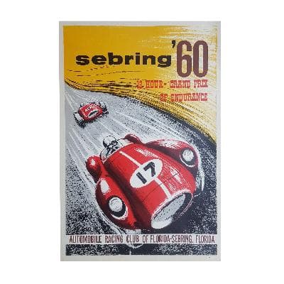 Poster Sebring 60