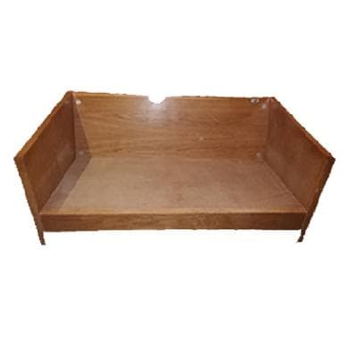 Soporte para love seat en madera aglomerada de pino