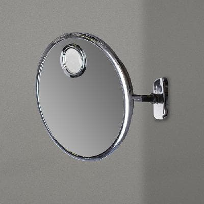 Miroir Brot. Espejo de baño magnificante cromado con iluminación