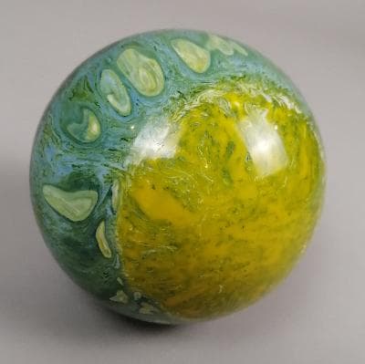 Esfera en pasta multicolor