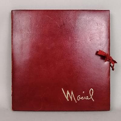 Leonel Maciel. De lo erótico. Carpeta con 10 grabados