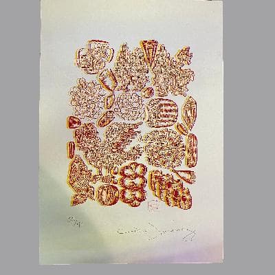 Cisco Jimenez. Litografia