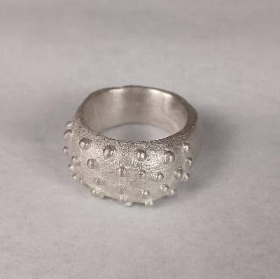 Maria Jose de Simon. Anillo en plata .925