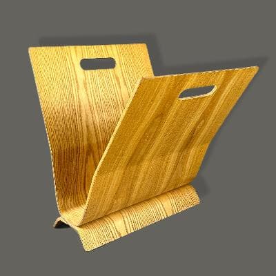 Revistero estilo Danés en madera contrachapada de abedul