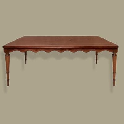 Frank Kyle. Comedor en madera de caoba