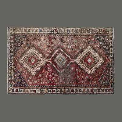 Tapete caucasico en lana y algodón