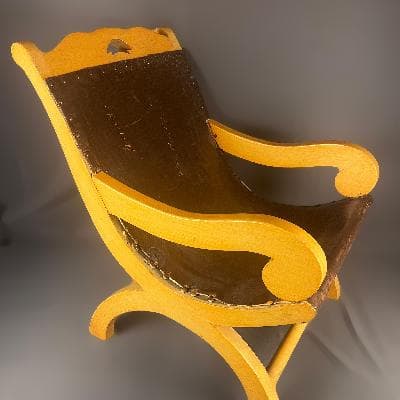 Legorreta para Televisa. Par de Butaques estilo William Spratling