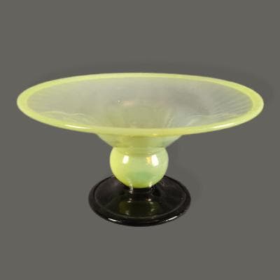 Frutero en cristal de manganeso