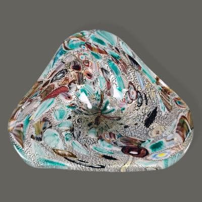 Centro de mesa en cristal de Murano